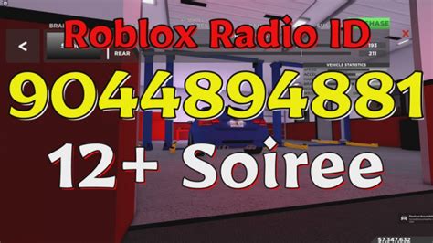 Soiree Roblox Radio Codesids Roblox Music Codes