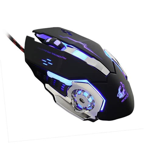 Wired Gaming Mouse V5 Silent Professional Wired Mouse For Laptop