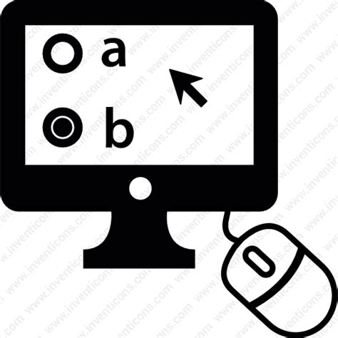 Download Exam Test Online Computer Mouse Option Network Vector Icon