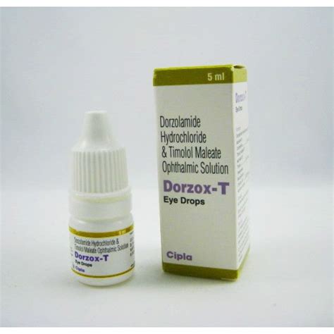 Dorzolamide Hcl 2 And Timolol 05 Eye Drop 5ml Age Group Suitable For