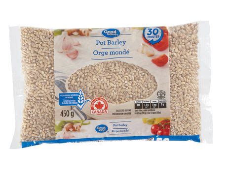 Maybe you would like to learn more about one of these? Great Value Pot Barley | Walmart Canada