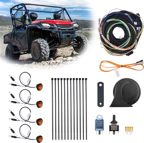 Atvutv Turn Signal Kit With Toggle Switch And Horn Kit And