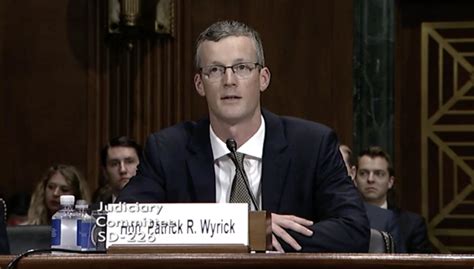 Oppose The Confirmation Of Patrick Wyrick To The Us District Court