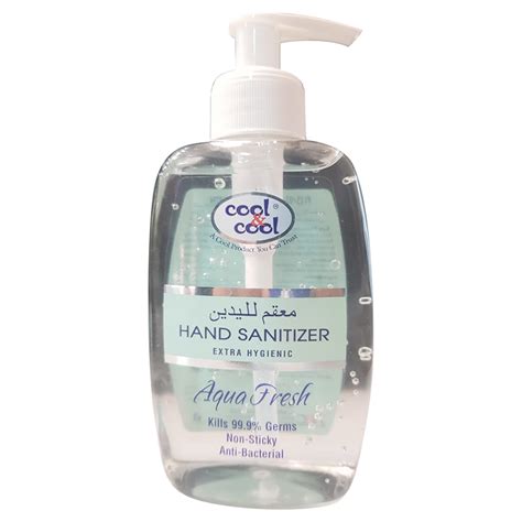 اطلب معقم لليدين جل 250 مل كول اند كول Cool And Cool Hand Sanitizer Gel
