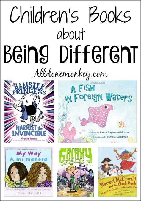 Childrens Books About Being Different All Done Monkey