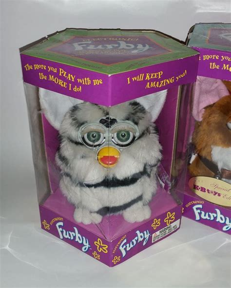 Original Vintage 1998 Furby Lot 90s Toys Limited Edition Rare Tiger