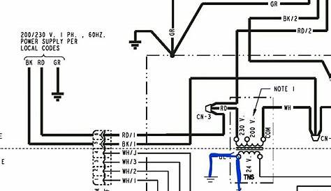 air handler wiring schematic