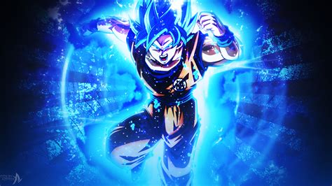 You can set it as lockscreen or wallpaper of windows 10 pc, android or iphone. GOKU BLUE (DRAGON BALL SUPER) by Azer0xHD on DeviantArt