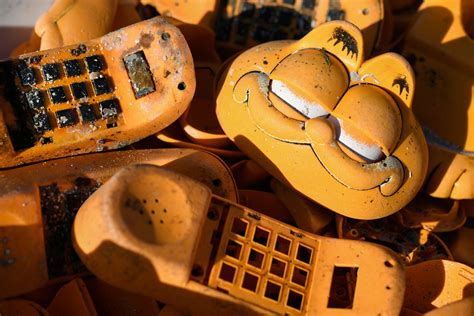 Mystery Of Garfield Phones Washing Up On French Beached Solved After 35 Years Time