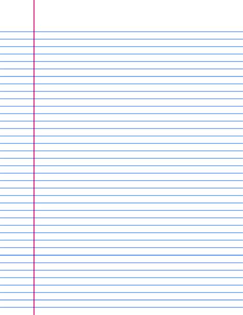 Printable 3 Lined Paper