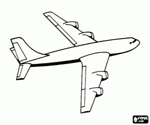 Color in this picture of a concorde supersonic jet and others with our library of online coloring pages. A large cargo aircraft coloring page printable game