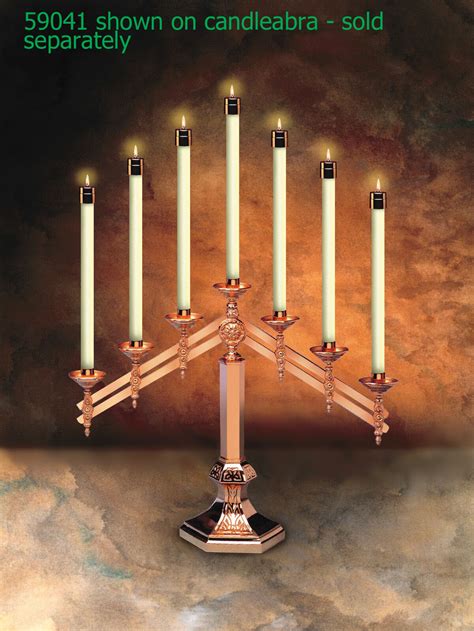 Oil Candelabra And Altar Candles 59041 59044 59048 59046 59049