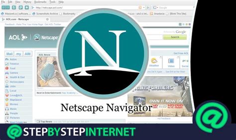 Some new features might not be of interest if you don't hang out there. Netscape Navigator: O que é, para que serve e como ...