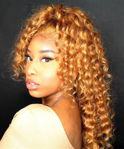 Cause ive never seen someone with ginger hair and dark eyelashes. Strawberry Blonde #27 Color Loose Wave Lace Front 100% ...