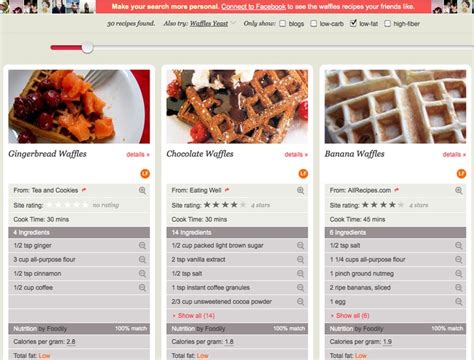 Recipe Search Engine Gives Any Recipe A Nutrition Label Recipe Search