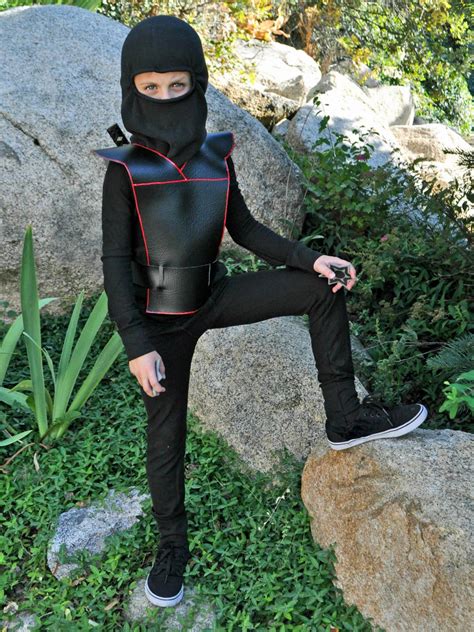 Easy Diy Ninja Costume For Kids Hgtv
