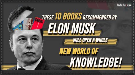 These 10 Books Recommended By Elon Musk Will Open A Whole New World Of