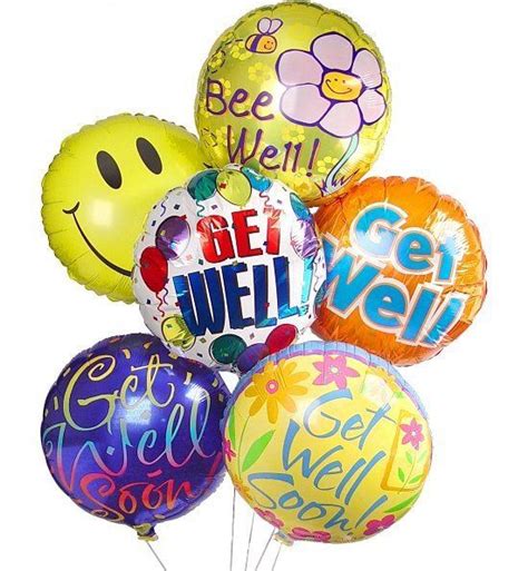 Add Cheer And Well Wishes With Our Get Well Soon Balloon Bouquet A