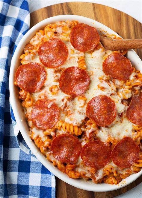 Instant Pot Pizza Pasta Casserole Simply Happy Foodie