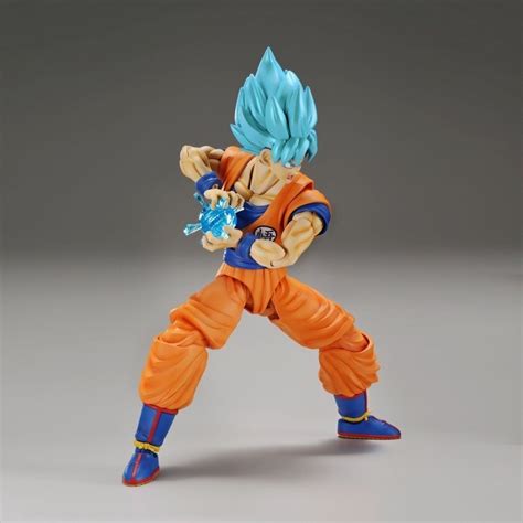 Bandai Goku Dios Goku Blue Figure Rise Model Kit 845 00 En Mercado Libre