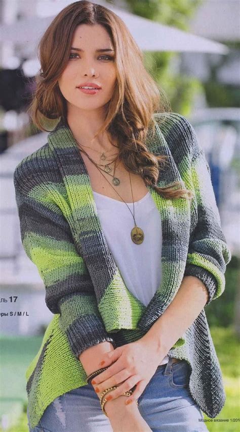 Verena спецвыпуск 1 2014 Fashion Cardigan Knit cowl