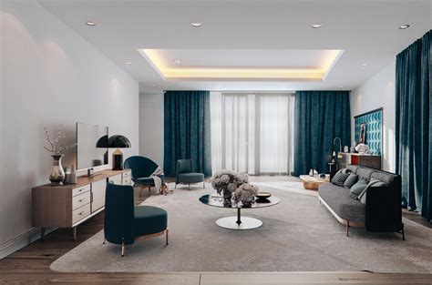 3ds Max Living Room Design