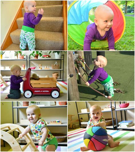 Gross Motor Montessori Baby At Nine Months At How We Montessori Baby