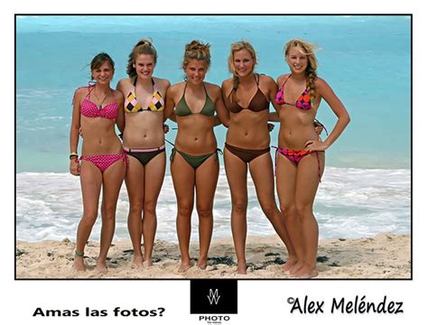 Girls Teens Cancun Mexico Beach Alexmelendezphoto Fotos