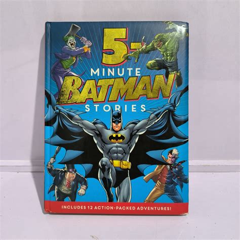 5 Minute Batman Stories Hobbies And Toys Books And Magazines Childrens