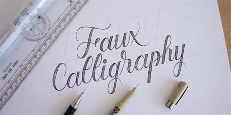 How To Do Faux Calligraphy Free Worksheets 2020 Lettering Daily