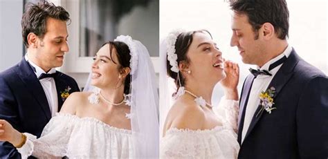 Demet Evgar Who Got Married With A Surprise Wedding Dazzled With Her Wedding Dress Turkish