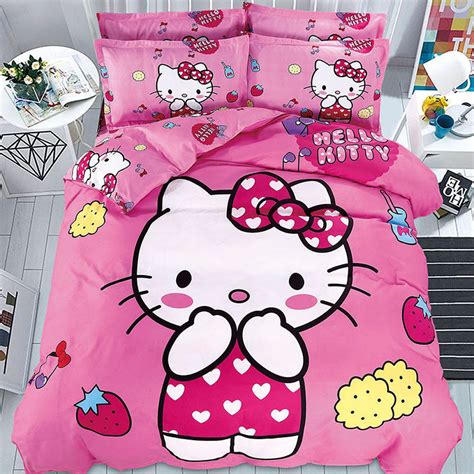 Hello Kitty Bed Linen Set Buy Online And Save Free Shipping