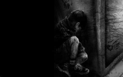 Download Exhausted Sad Boy Wallpaper