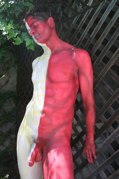 Naked Male Painted Body Art Xxx Pics