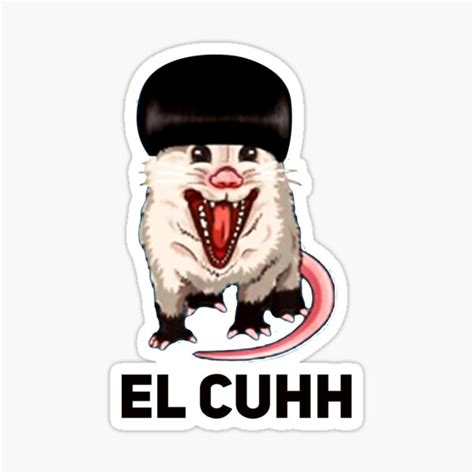 Cuh is someone you can relate to on a street level. Takuache Cuh Stickers | Redbubble