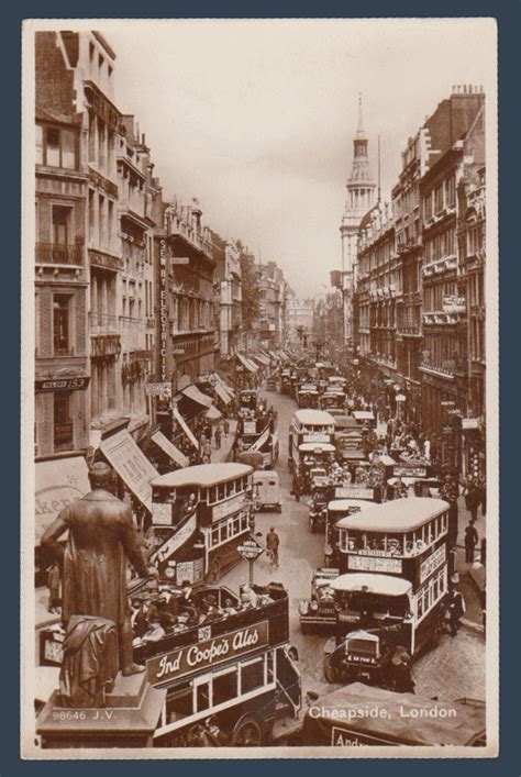 Postcards England 834 Cheapside London With Images Postcard