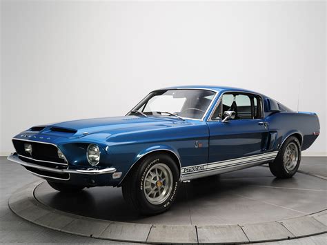 1968 Shelby Gt500 Kr Gt500 Ford Mustang Muscle Classic Fd Wallpaper