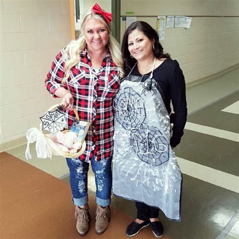 Storybook Character Dress Up Day Fern And Charlotte From Charlottes Web