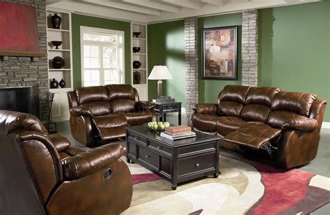 Dark Brown Full Bonded Leather Casual Living Room Sofa Woptions