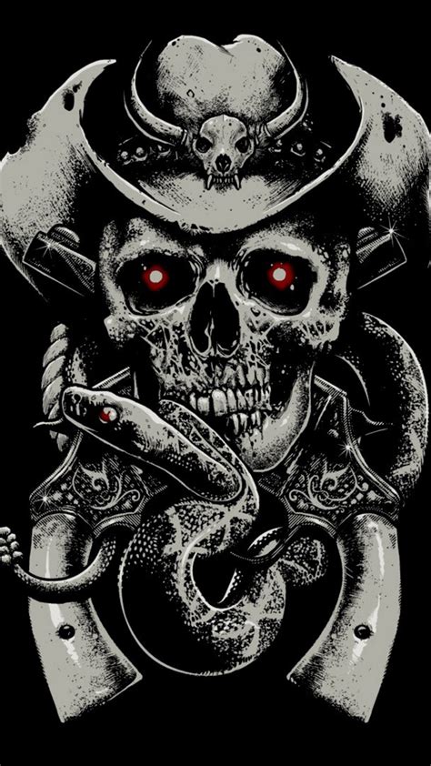 The cure for boring phone disease. Skull Wallpaper for Android ·① WallpaperTag