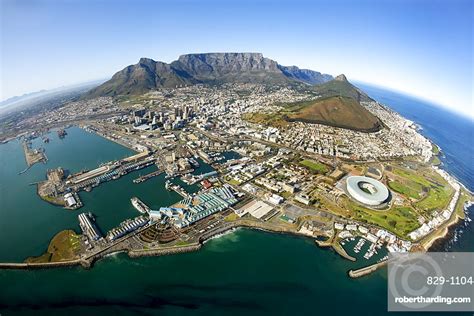 Aerial View Of Cape Town Stock Photo