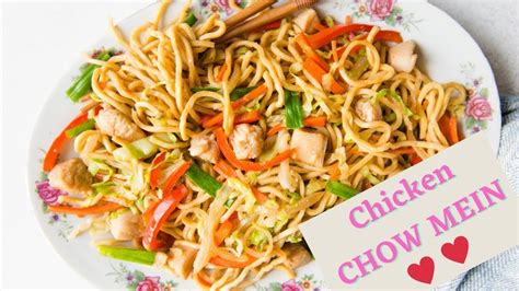 Chicken Chow Mein Recipe Quick And Easy Youtube
