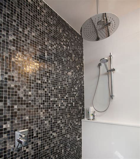 Large Mosaic Bathroom Tile Ideas Marble Mosaic Floor Tiles White