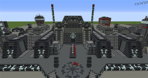 Republic Military Base On Coruscant Minecraft 1122 Minecraft Map