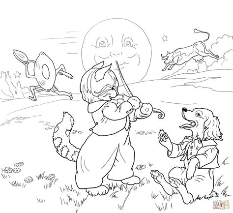 The little dog laughed to see such sport and the dish ran away with the spoon. Pin on Art