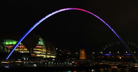 We Stand Together See North East Monuments Lit Up In Tribute To London