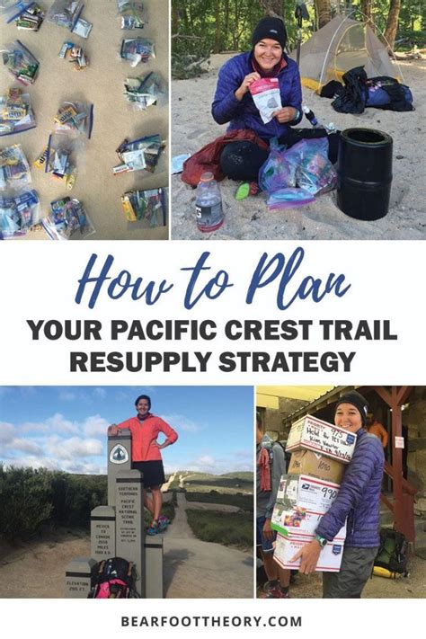 how to plan your pacific crest trail resupply strategy pacific crest trail backpacking trails