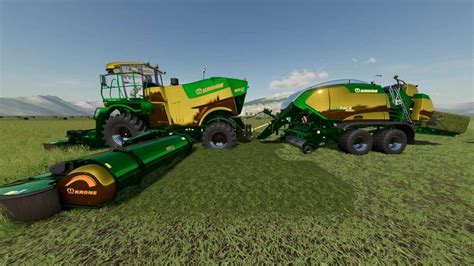 Krone Big Pack HDPVC M V FS Mod Farming Simulator Mod