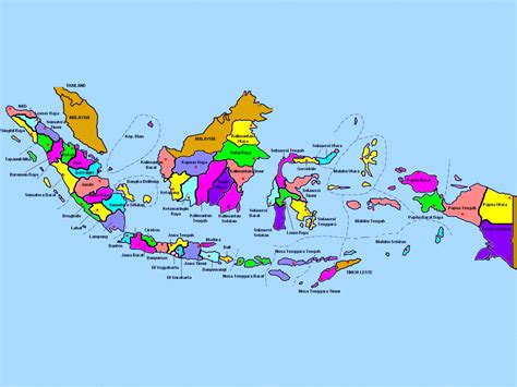 Peta Wilayah Negara Indonesia Cinta Laut Indonesia Wilayah