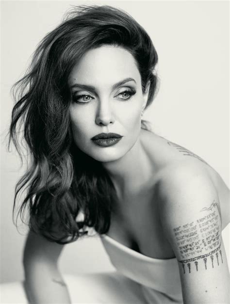Angelina Jolie Once Colored Her Hair With A Sharpie